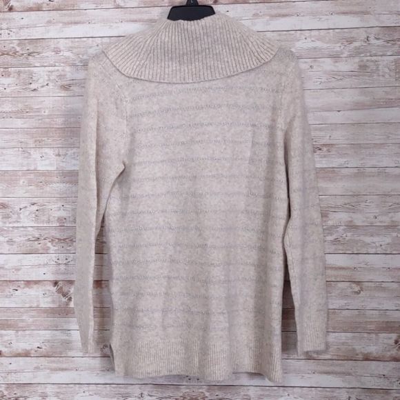 Style & Co Embellished Cowl Neck Sweater Medium - Picture 3 of 9
